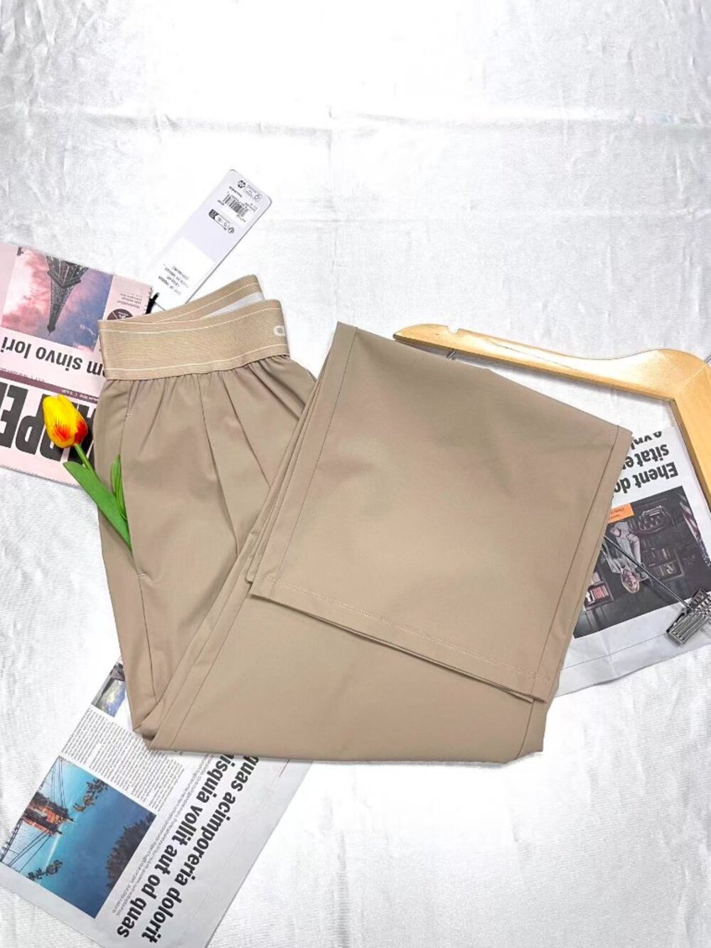 New💟ALO Yoga Suit Up Trouser Gravel Color(Regular)💥High-end fashion sense - Picture 5 of 9